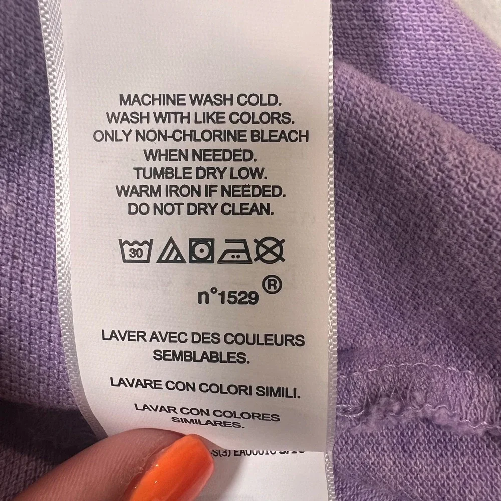 Polo Ralph Lauren Mens Classic Fit Polo Shirt S Cotton Heather Purple Pony EUC